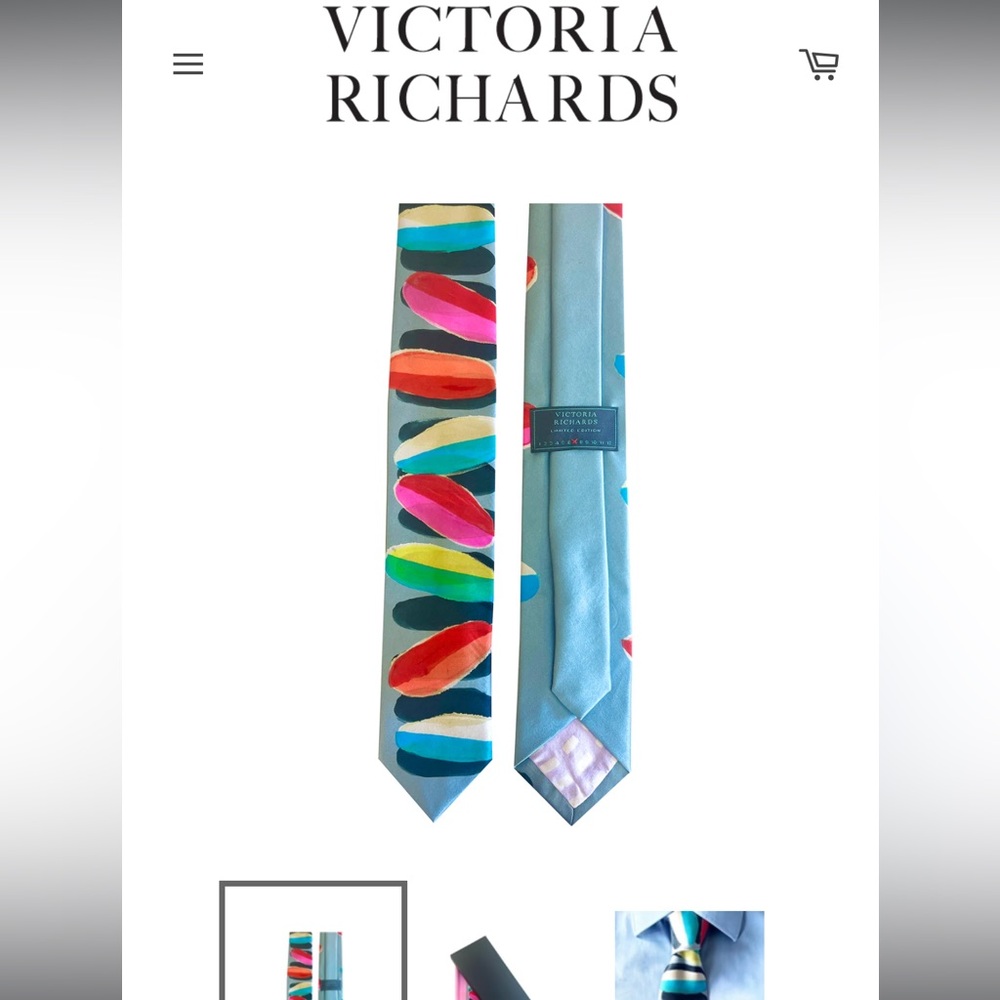 Victoria Richards Bernini tie